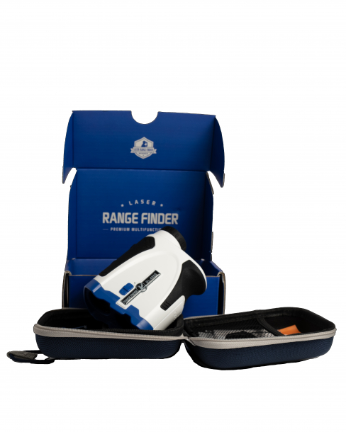 RG Premium Lasermåler - Med Slope i gruppen Golfhandelen / Lasermålere hos Golfhandelen Ltd (RG-Rangefinder- Blue)